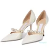 Scarpe eleganti in cristallo di marca estiva Abbellimento Sandali con punta a punta Décolleté in PVC da donna Lady Slip On Wedding Edit Bride Casual