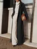 Giacche da donna VONDA Autunno Outwears 2023 Street Cappotti Poncho Solid Veste Cappotti Oversize Manica lunga 230302