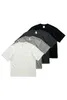 T-shirt da uomo 300g T-shirt vintage con colletto piccolo per uomo manica lunga in puro cotone pesante tutto abbinato bianco streetwear alla moda allentato Top G230301