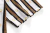 Designer Men's polo Shirt Striped Printed Shirt Lapel Short Sleeve Casual Embroidery 100% Cotton Brand Cotton High Street Business Fashion 3xl