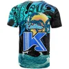 Heren t shirts shawai polyi -shirt -kailua middelbare school surfer tropisch polynesi cultureel shirt