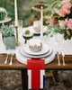 Tabellservett British Flag 4/6/8pcs Serveper Restaurang Middag bröllop bankettdekorduk