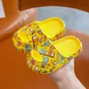 Pantofole Pantofole per bambini Estate Cartoon Stampa Ragazzi e ragazze Baotou Scarpe per bambini Suole morbide Scarpe carine Infradito per bambini ZJX T230302