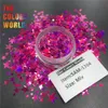 Nail Glitter TCT-461 Star Mix Laser Colors Nail Glitter Nail Art Decoration Handwork Tumbler Crafts Diy Accessories Festival Party Leverantör 230302