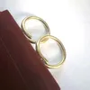 Designer Nail Ring Luxury Jewelry Midi Rings for Women Men Titanium Steel Gold-Plated Process Fashion Accessoarer aldrig bleknar storlek 286R