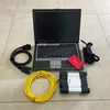 Outil de programmation de Diagnostic multilingue pour BMW ICOM NEXT, avec ordinateur portable D630, prêt à l'emploi, le plus récent