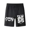 Shorts pour hommes Chainsaw Man Print Shorts pour hommes Summer Breaable in Sport Shorts Harajuku Anime Loose Pants Unisex Streetwear Casual Pants G230301