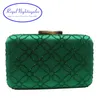 Evening Bags Royal nightingales gran cristal saco embreagem e sacos noite para as mulheres bolsas bolsa esmeralda verde azul marinhoL230302