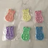 Fidget Toys Sensory Easter Bunny Silicone Push Bubble Anti Stress Utbildning Dekompression Toy Gift