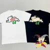 メンズTシャツヒューママッドTシャツメンメンズ女性TシャツハートラビットプリントヒップホップトップティーG230301