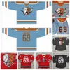 69 Shoresy SudBery Blueberry Letterkenny Hockey Jersey Black Blue Red Custom any number any name