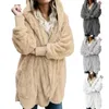 Vestes pour femmes hiver chaud femmes mode manteau Cardigan moelleux longue fausse fourrure Style européen vêtements d'extérieur poilu fourrure vêtements d'extérieur