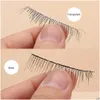 Adhésifs pour cils 7G Colle Clearwhite / Darkblack Étanche Faux Cils Adhésif Maquillage Outils Drop Delivery Santé Beauté Accessori Dhdmx