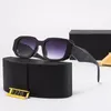 Heren zonnebrillen Designer Zonnebril voor vrouwen Optionele zwarte gepolariseerde UV400 -beveiligingslenzen met doos Zonneglazen bril Gafas Para El Sol de Mujer Luxe