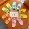 Pantofole Pantofole per bambini Estate Cartoon Stampa Ragazzi e ragazze Baotou Scarpe per bambini Suole morbide Scarpe carine Infradito per bambini ZJX T230302