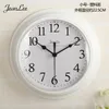 Orologi da parete silenziosa clock moderna bagno impermeabile per la casa nera cucina creativa cucina segreta scorte horloge murale decorazioni per la casa sc162