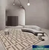 Living Room Carpet Modern Gray Black Geometric Rug For Bedroom Sofa Coffee Table Floor Kitchen Mat House Decoration Rugs wholesale