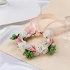 Decorative Flowers Wedding Decoration Hair Band Bohemian Dress Summer Seaside Beach Bridesmaid Wreath Lead The Role YYW04