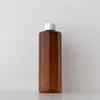 収納ボトルプラスチックペットネジ蓋ローションボトル500ml透明な化粧品コンテナビッグキャップシティトラベルフィルバイアル液体シャンプー