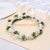 Decorative Flowers Wedding Decoration Hair Band Bohemian Dress Summer Seaside Beach Bridesmaid Wreath Lead The Role YYW04