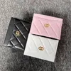 Designers Fashionable Real Leather Id Purses Holder Wallets with Box Sell Well Caviar Handiness Mens Woman Coin Purse Wallet Card Case Totes