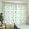 Curtain Modern Semi-blackout Printed Animal Curtains For Kids Boy Living Room Bedroom Window Cartoon Drape Customize