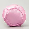 Bolsos de noche para mujer, bandolera con cordón y cadena de perlas a la moda, bolsos pequeños de seda rosa, cubo de alta calidad 2023
