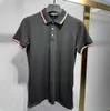 Mens Polo قمصان المصمم T Shirt High Street Progroidery Solid Color Lapel Polos Garter Printing Top Cottom Cottom Tees Plos Plus 23ess Leisure Sports