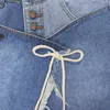 Dames jeans broek mode mode hoge taille mom show lente zomer retro straatjurk losse wide been 230301