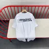 23ss Spring Summer Retro Po Print Tee T shirt Runner Paint Europe Skateboard Men Women Casual US Size Tshirt285c