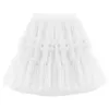 Skirts Girls Tutu 2022 Summer New Kids Mid-length Fashion Korean Birthday Party Dance Ball Gown Princess Skirt Parent-child Gauze Skirt T230301