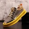 Luxe marque fashion casual Boots new network celebrity sneakers hip hop a lazy casual shoes luxury loafers A6