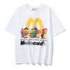 Mens Designer T Shirt Fashion Hip Hop Style Young People mönster tryck Kort ärm män Kvinnor unisex Summer Tees Size M-4XL