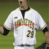 College Baseball Jersey Iowa Hawkeyes Herr Dam Ungdom Sydda valfritt namn Nmber Mix Order