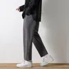 Herrbyxor män casual joggare japanska streetwear harajuku sweatpants hip hop byxor plus storlek tunn snabb torr hane