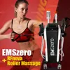 Neue EMSZERO 2 in 1 Roller Massage Therapy 60K Compressive Micro Vibration Vacuum 5D Body Slimming Machine