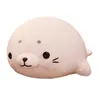 Plush Dolls 1pc 50/60cm Soft Down Cotton Lying Seal Plush Toys Lovely Stuffed Animal Doll Kawaii Pillow Home Decor Brinquedos Gift for Kids 230302