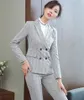 Costumes pour femmes Blazers Uniformes formels Conçoit des pantalons Automne et hiver Vêtements de travail d'affaires avec vestes Pantalons féminins Ensembles de pantalons