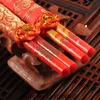 Yemek çubukları 100 yüzlü ahşap Çince baskı hem çift mutluluk hem de ejderha düğün lehine 230302
