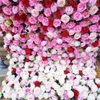 Dekorativa blommor SPR 1,2 2,4 m (4ft x 8ft) Färdig ombre rosblommor för bröllop