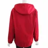 Kvinnans jackor 2023 Fashion Hooded Women's Cotton Casual Tops Middle Aged Female Loose Single Breasted Short Outterwear Coats G329