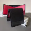 Holders Designers Tyskland Style High-End Mens Wallet Credit Card Holder Purse Men plånböcker Billfold Purs med Box M Purse B Bag