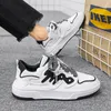 2023 men women running shoes White Black White green Increase Comfortable mens trainers outdoor sneakers size 39-44 color38