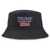 Trump 2024 Hat Bucket Sun Cap USA Presidential Election Fisherman Hats Elections Baseball Caps Save America Again New