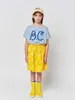 スカート韓国語の子供のTシャツスカート2023 NEW BC SS SUMMER BABHAGHILD COTTON COTTON DRESS KIDS CLOSSION OUTWEAR DAINGINGS T230301