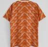 1988 Futbol Formaları Retro Gullit Van Basten Tayland Gömlek Kalitesi 88 Futbol Forması Üniformaları Holland Futbol Formaları Gömlek Camiseta Ev Futbol Ceket Boyutu S-XXL