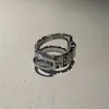 TIDE Märke blixtlås som öppnar 925 sterling silver ringälskare temperament högklassig ins design nisch smycken tillbehör