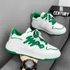 2023 men women running shoes White Black White green Increase Comfortable mens trainers outdoor sneakers size 39-44 color2