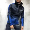 Sweats à capuche masculine Sweatshirts Custom Logo sets Pantalons à capuche Deux pièces de survêtement décontracté.