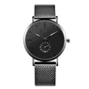 ساعة معصم Relogio Maschulino 2023 Men's Watch Male Clock Clock Quartz Casual Slim Mesh Steel Men Designer Designer Sport Saat